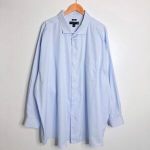 Pronto Uomo Mens Classic Fit Casual Shirt Pinstripe 22 6XL‎ Tall Preppy Workwear